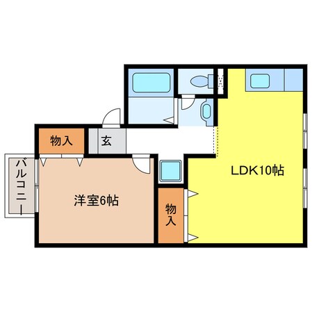 セジュール来夢９０の物件間取画像